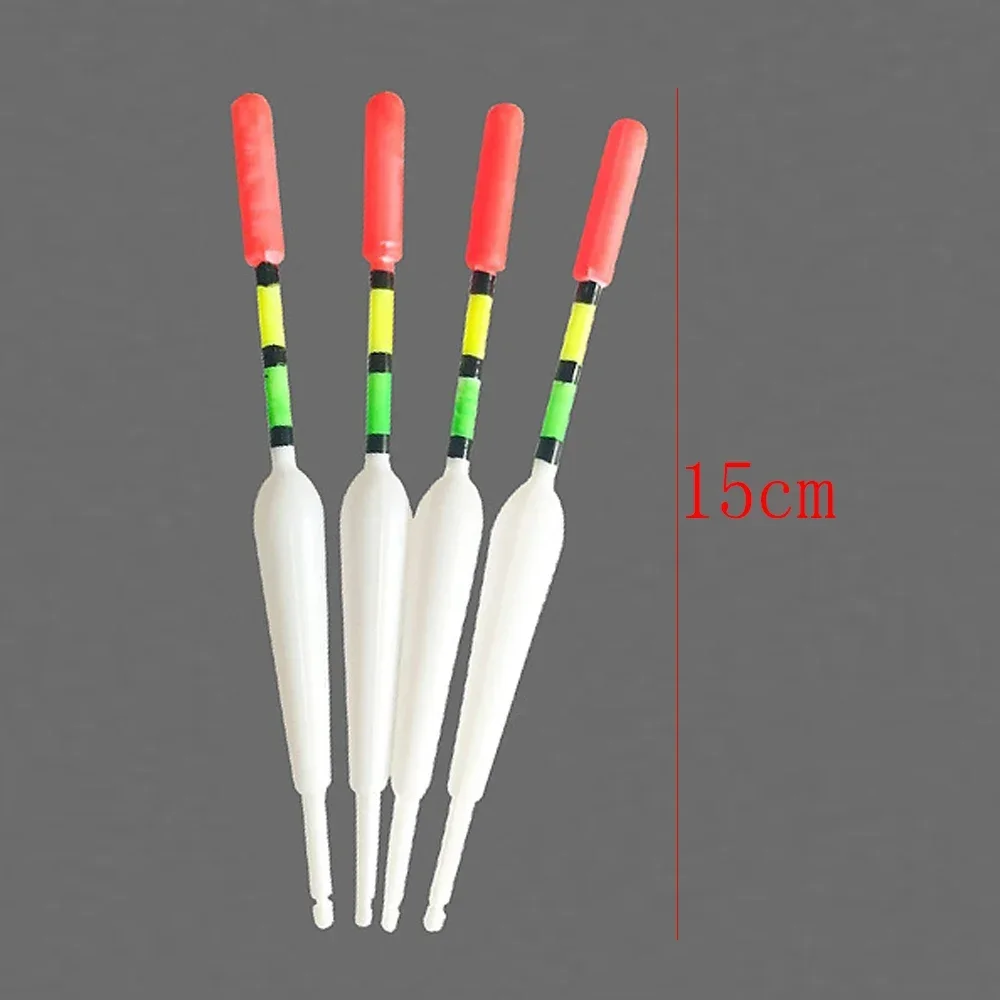 Flotadores de pesca de 15 unids/set, utilizados para pescar carpa y otros peces de agua dulce/pesca en Mar/pesca en hielo, con accesorios de goma - imagen 2