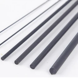 Kit de reparación de caña de pescar con blank de fibra de carbono