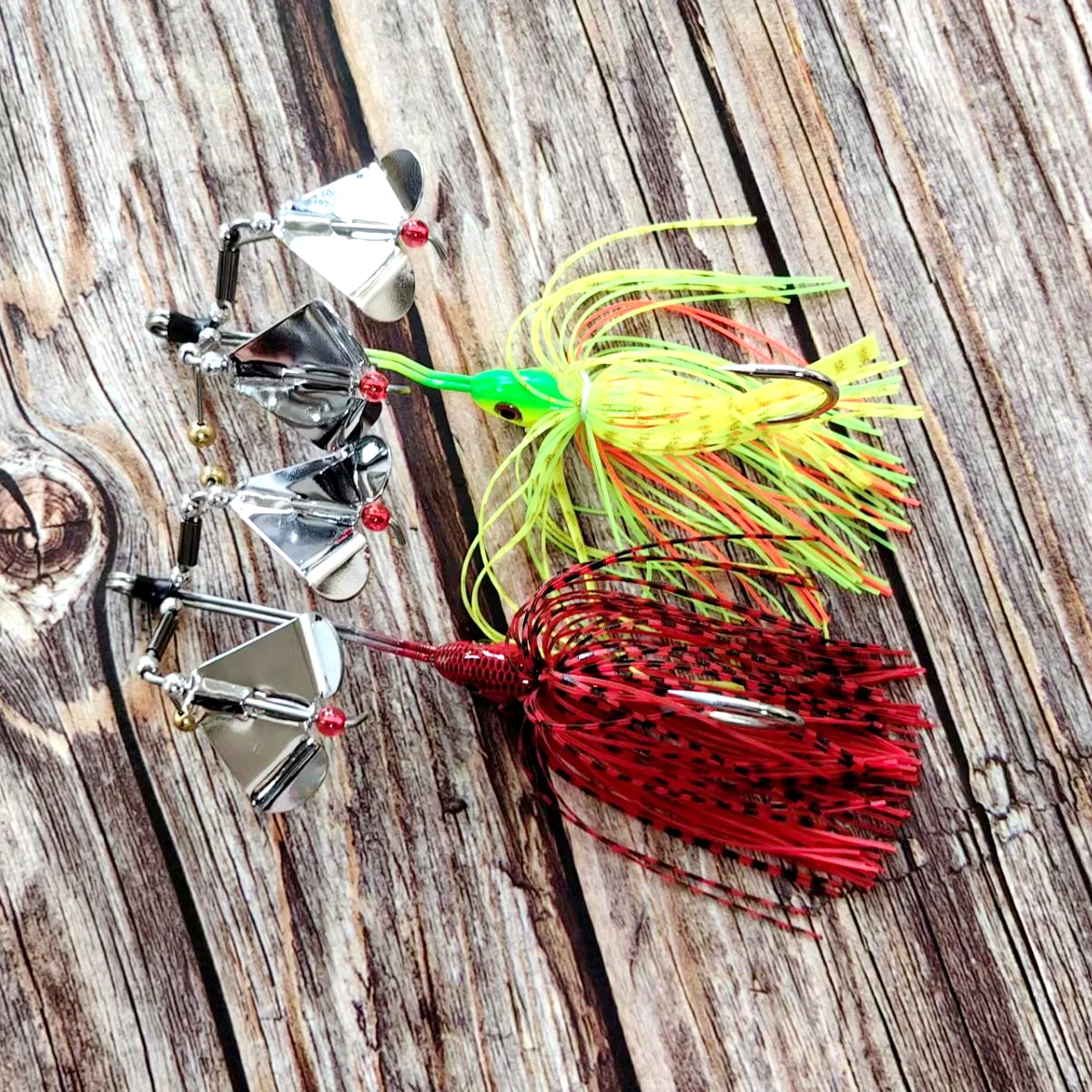 Spinner giratorio para lucio – Señuelo metálico eficaz - imagen 5