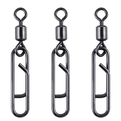 20 piezas giratorios de pesca, Clips de potencia, Clips de velocidad, gancho de cambio rápido, conector de señuelo, Crankbaits, barril giratorio