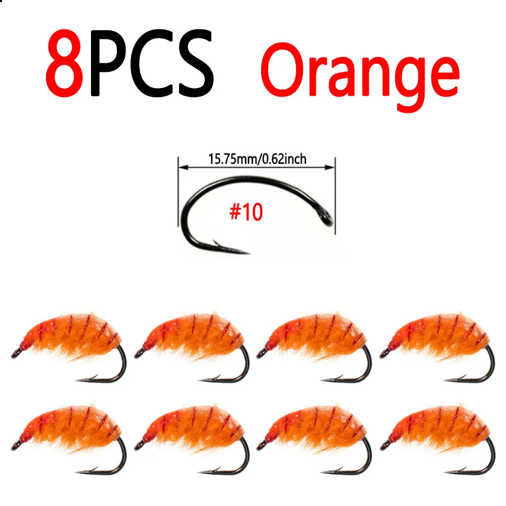 8pcs Orange