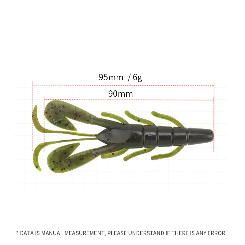 Señuelo artificial Senseye Vibe 9cm con aroma salado para spinning - imagen 3