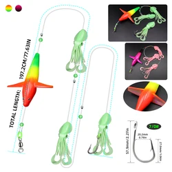 ZYZ Señuelo Luminoso Calamar para Pesca de Atún