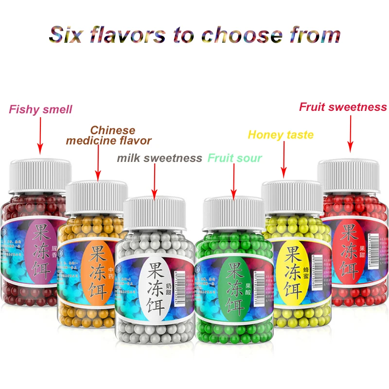 Señuelo de pesca, cebo de gelatina, gancho de partículas de pesca, hierba de carpa cruciana, cuentas de pesca, bolas de explosión, cebo de píldora para morder - imagen 3