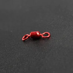 Conector giratorio de alta velocidad con clip tippet para señuelos