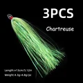 3pcs Chartreuse