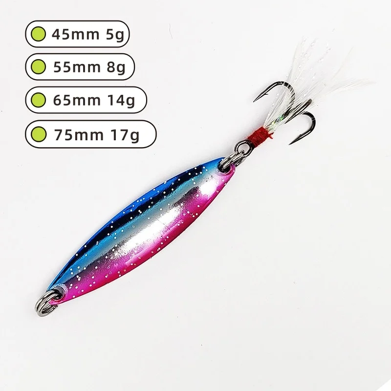 Swolfy Cuchara Metálica – Señuelo duro para Trucha, Perca y Salmón - imagen 5