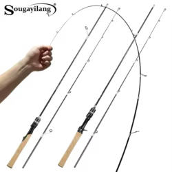 Sougayilang caña spinning de carbono alta sensibilidad