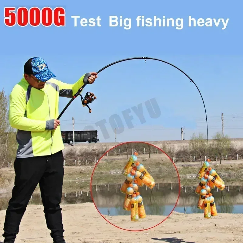 Cañas de pescar giratorias telescópicas superduras 2023, 1,8 M-3,6 M, caña de mar ultraligera de tiro largo, caña de lanzamiento de alta calidad de largo alcance - imagen 3