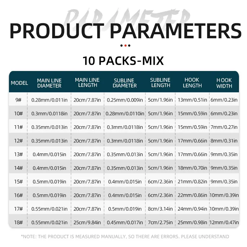 10 unids/bolsa plumas de caballa noctilucina lubina bacalao aparejos de pesca de agua dulce aparejos de mar Señuelos de Pesca triples aparejos Sabiki - imagen 4