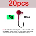 20 piezas de Rosa 5g