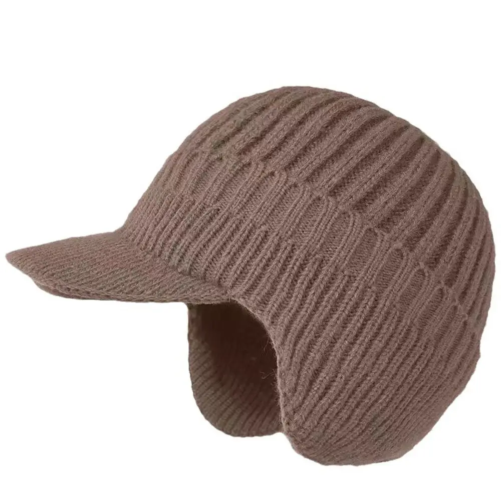 Gorro de invierno con protección auditiva ala corta para hombre - imagen 2