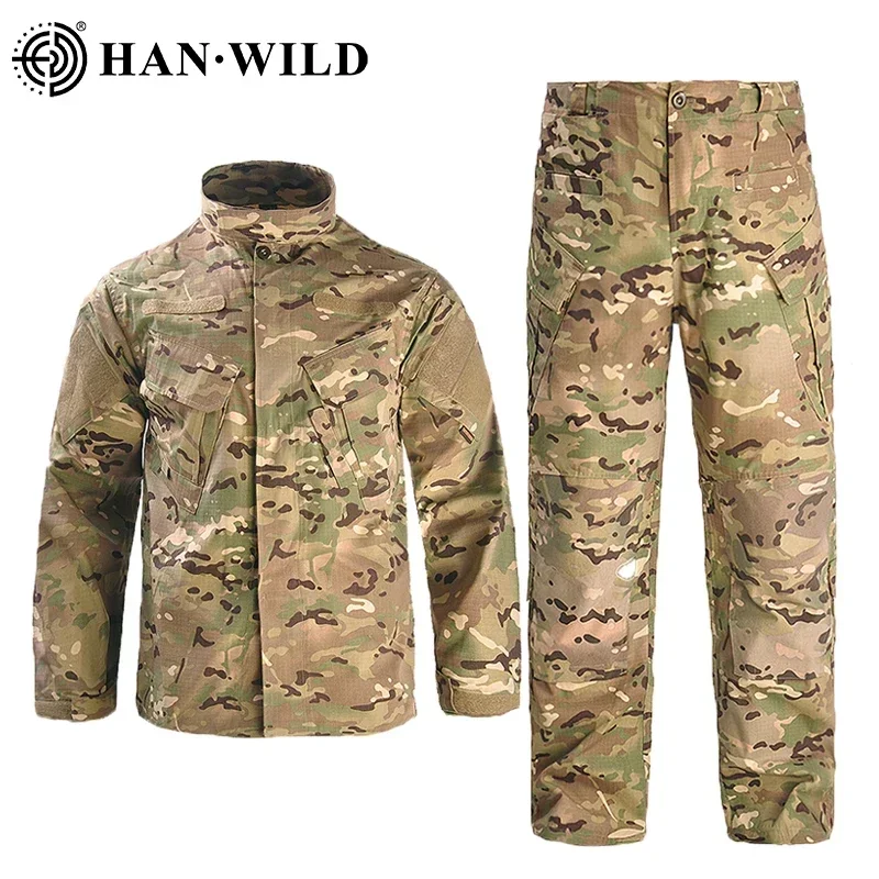 Pantalón camuflaje táctico para pesca con refuerzos en rodilla - imagen 2