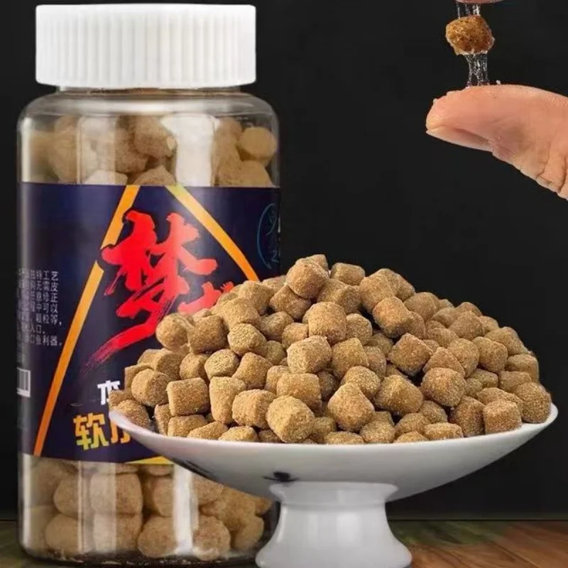 Cebo de pesca de pellets de 90g, atrayente de peces suave y pegajoso fuerte, cebo de pesca portátil para exteriores para carpa cruciana, pozo negro, cabeza grande - imagen 3