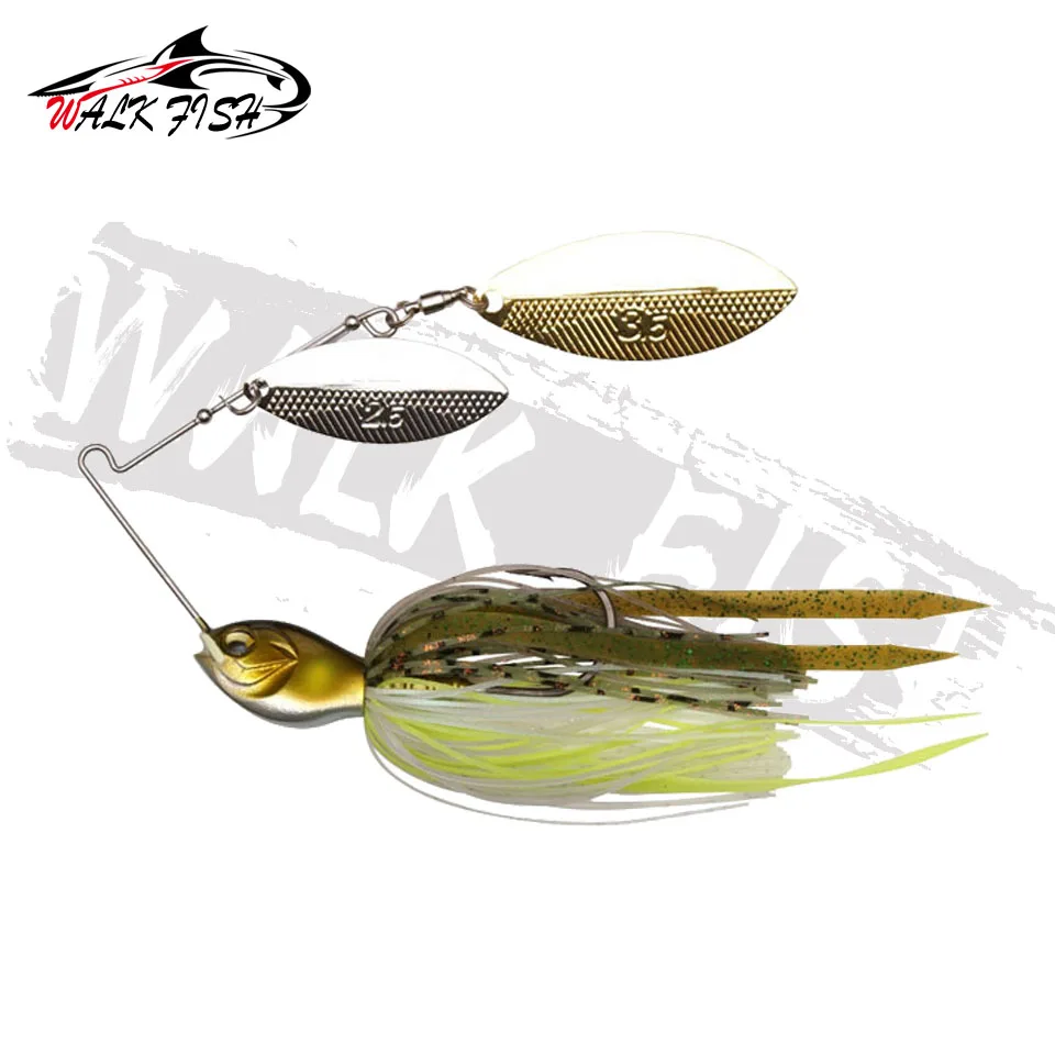WALK FISH-señuelo giratorio de Metal de 18G para pesca, 1 unidad - imagen 2