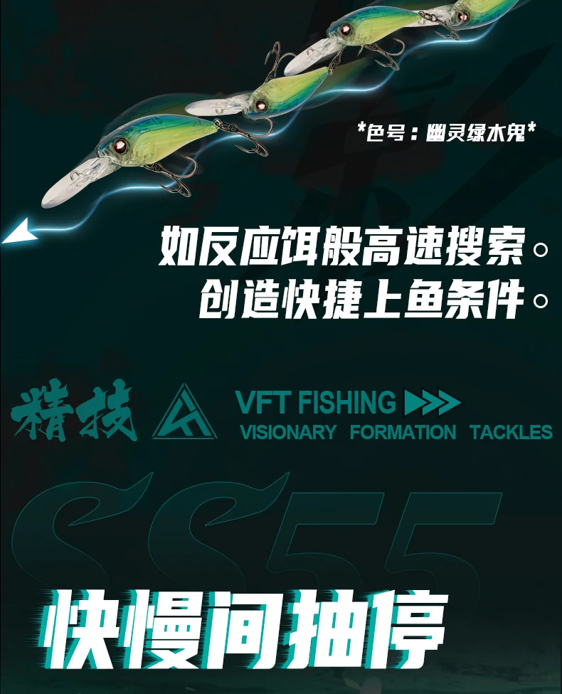 Experimente la emoción de la pesca con nuestros innovadores tacleados de formación visionario