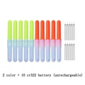 2 colors and battery
