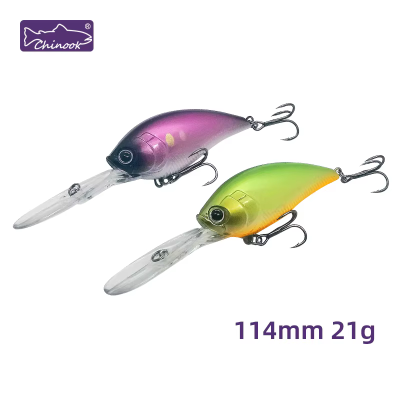 Crankbait Chinook Rattlebait – Señuelo de superficie para lubina - imagen 2