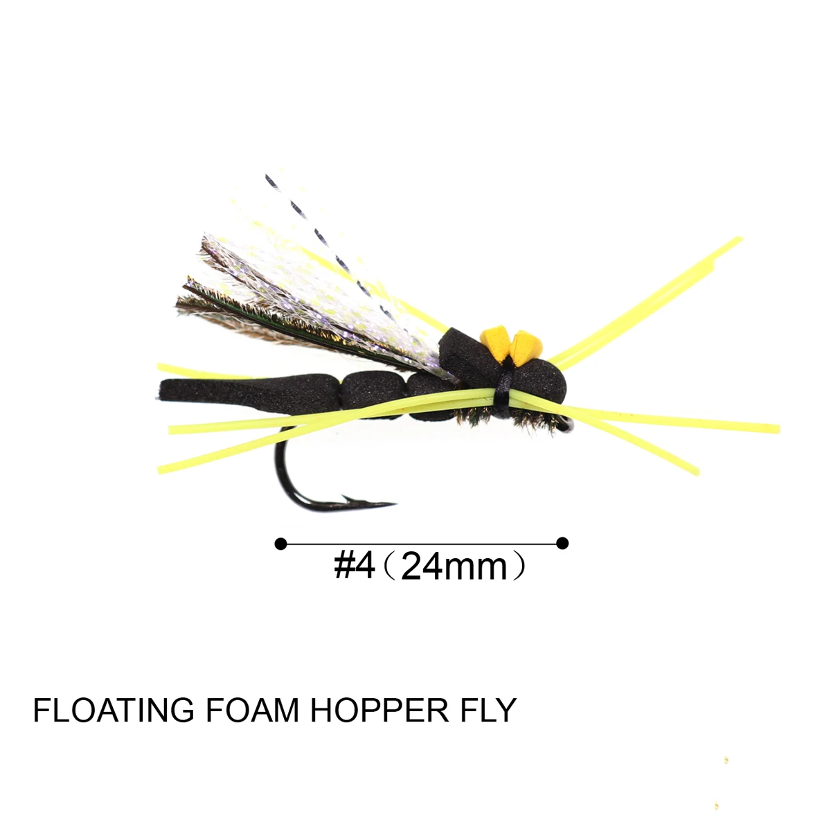 Black Hopper en acción sobre el agua