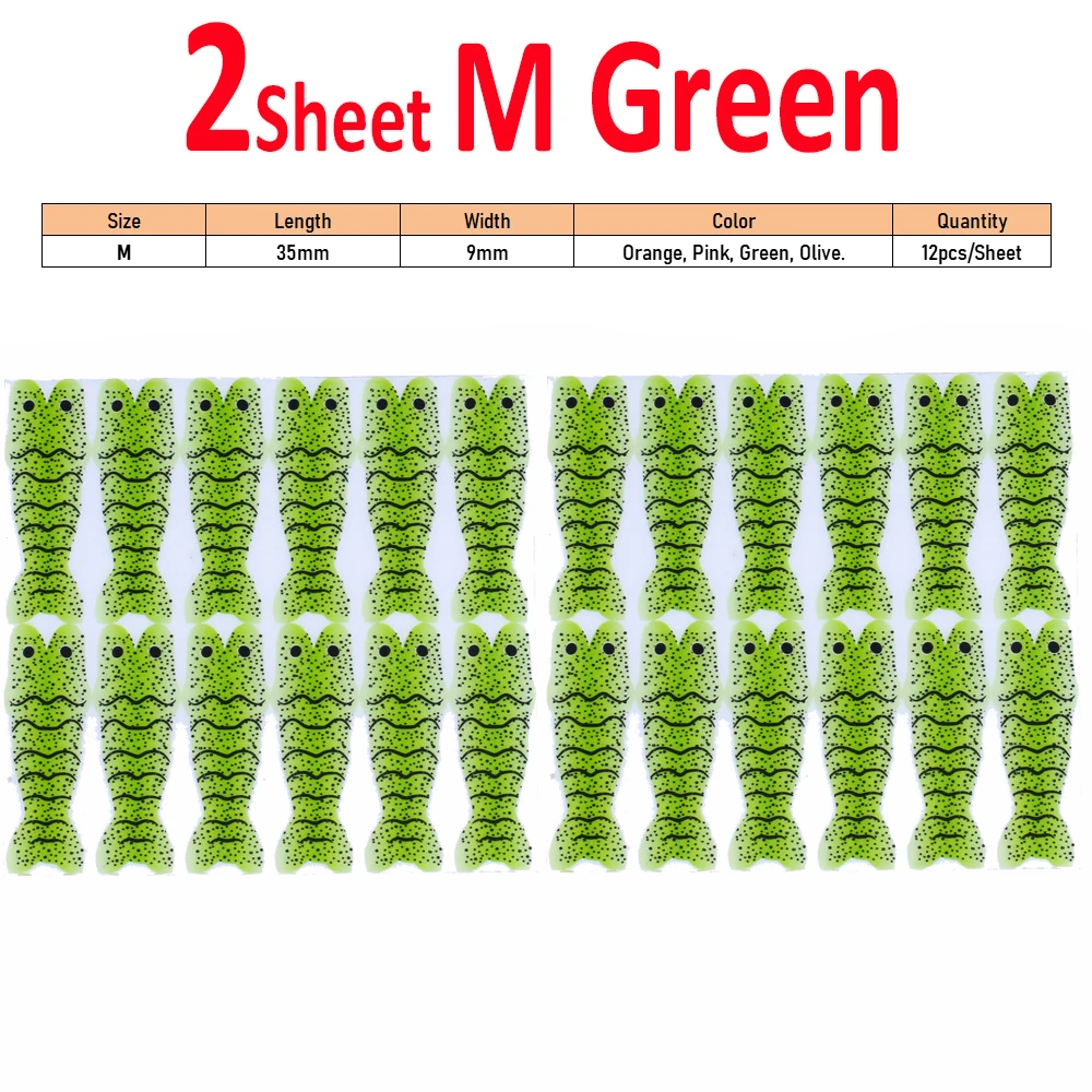 2 pack Green M
