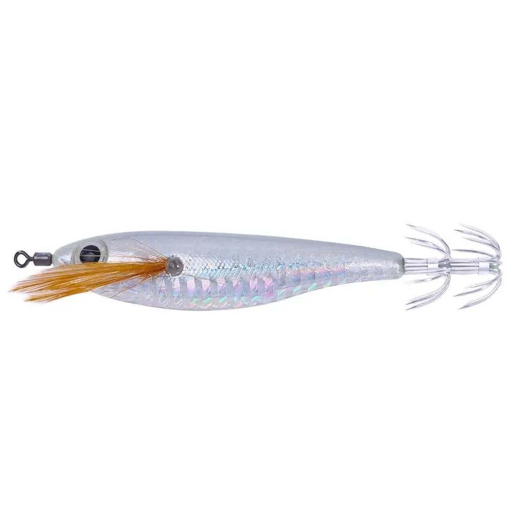 Señuelos madera camarón anzuelo pulpo realista integrado pesca - imagen 5