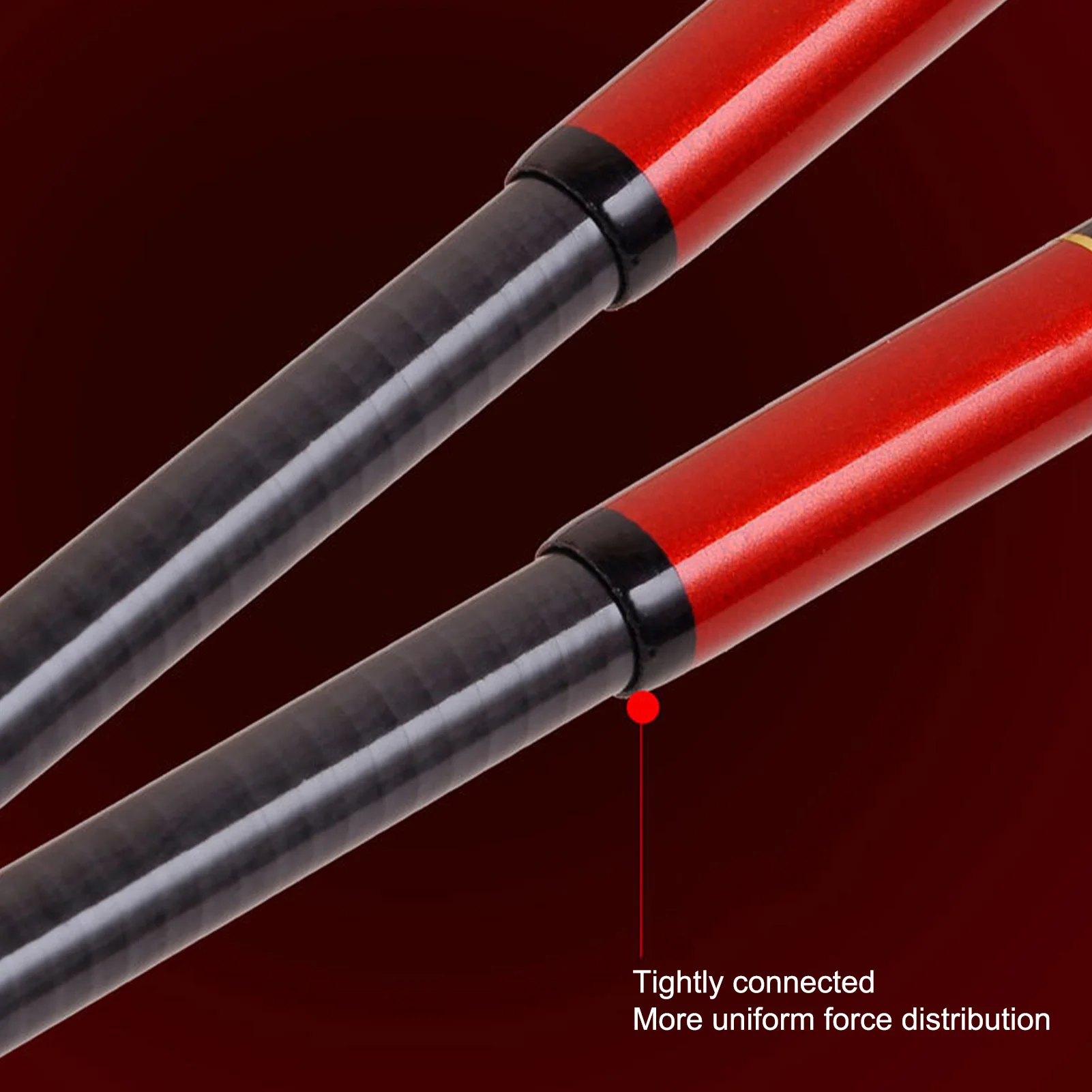 Caña de pescar telescópica de 1,5/2,7/3,6 m, caña de pescar ultraligera de fibra de carbono para uso en agua dulce y salada, engranajes de pesca en hielo para invierno - imagen 4