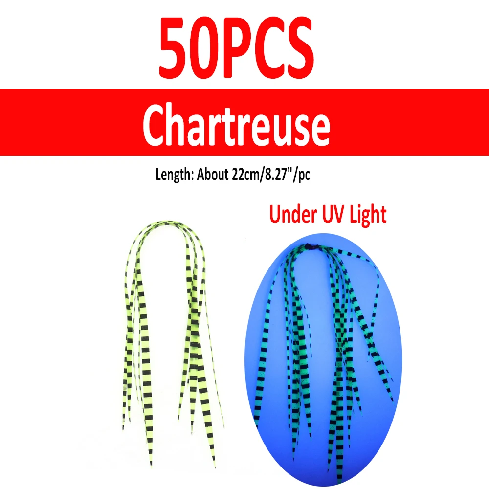 50pcs Chartreuse