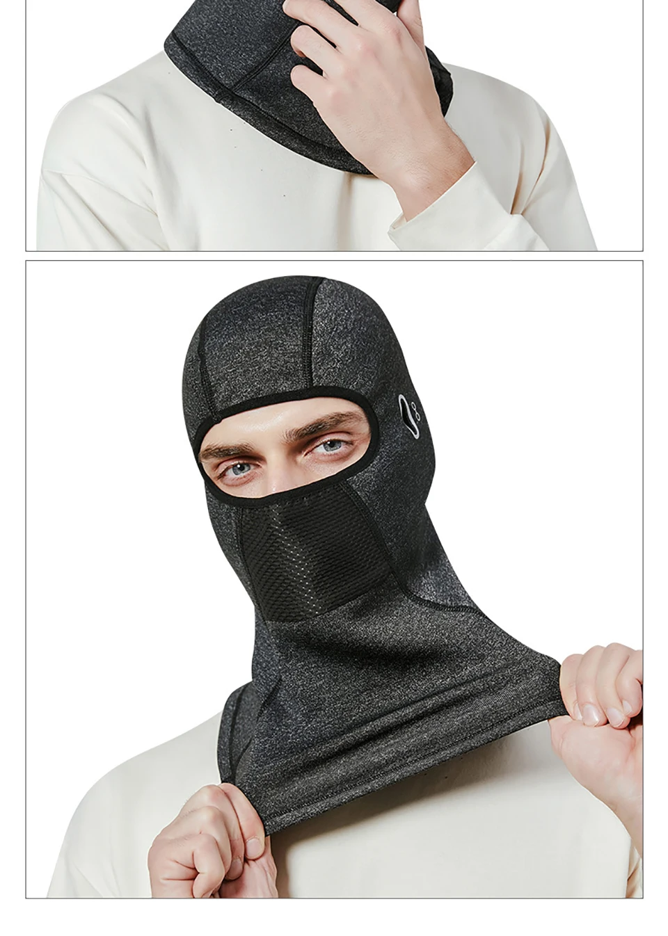 Manténgase cálido y elegante con esta versátil balaclava