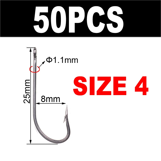 50pcs size 4