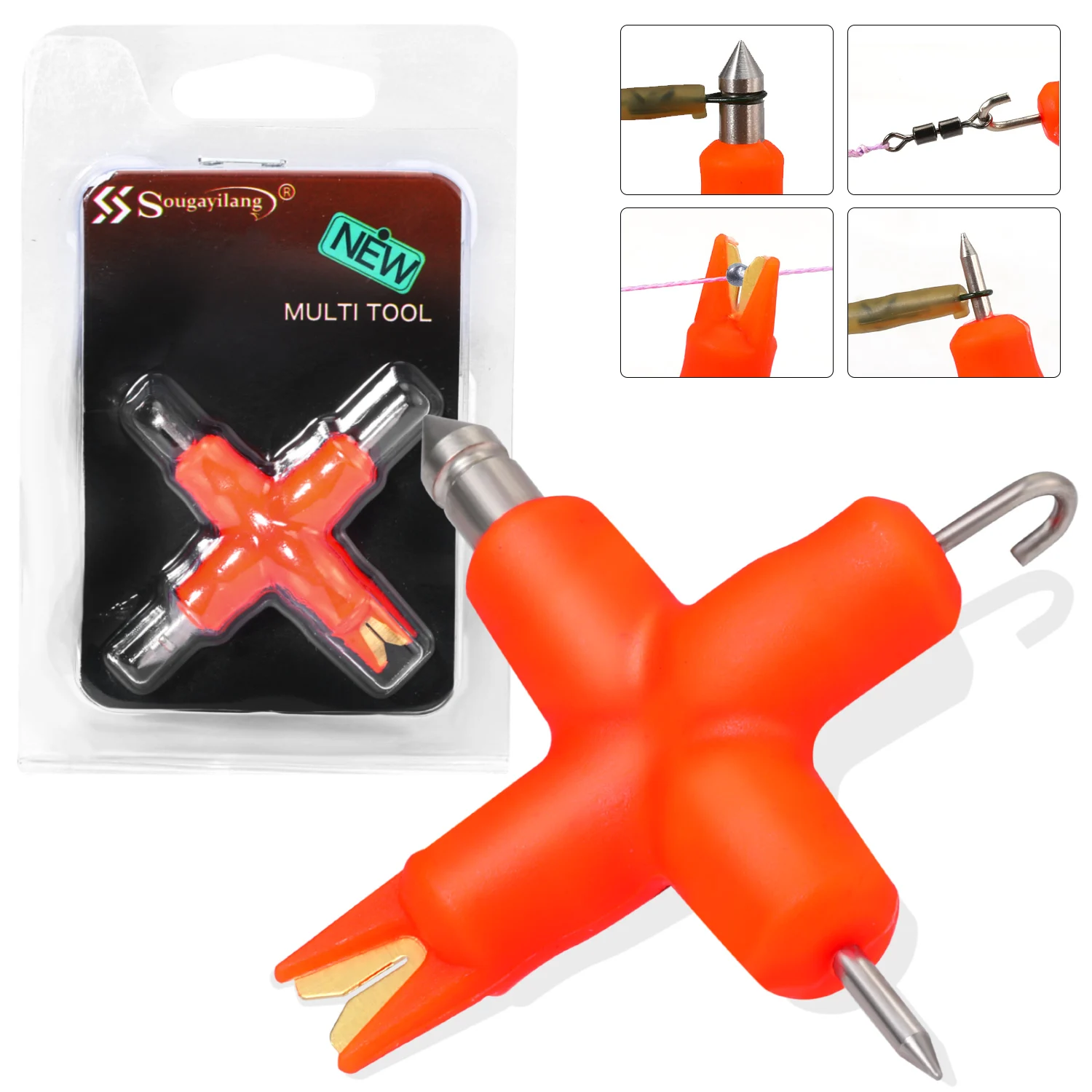 Kit de herramientas 4 en 1 para pesca de carpa