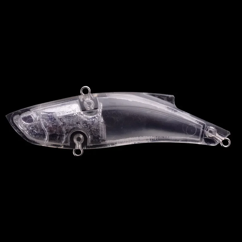 20 piezas-señuelo para pesca en invierno, cebo duro Vib de 25,5G y 9cm, sin pintar, con vibración, para el interior del Crankbait Vib - imagen 2