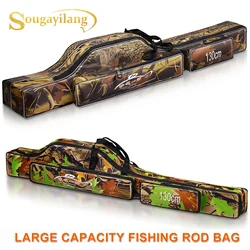 Sougayilang Funda para caña de pescar 130 cm – Oxford impermeable