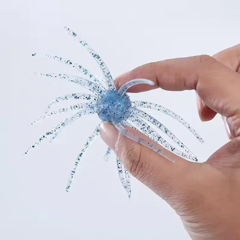 Señuelo erizo mar PVC silicona suave para lucio lubina - imagen 2