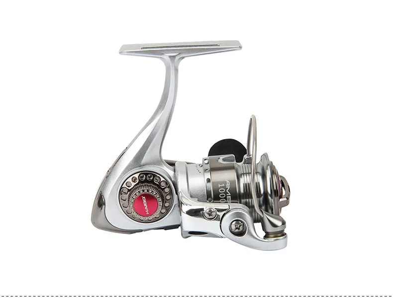 un carrete de pesca de alto rendimiento diseñado para precisión y durabilidad