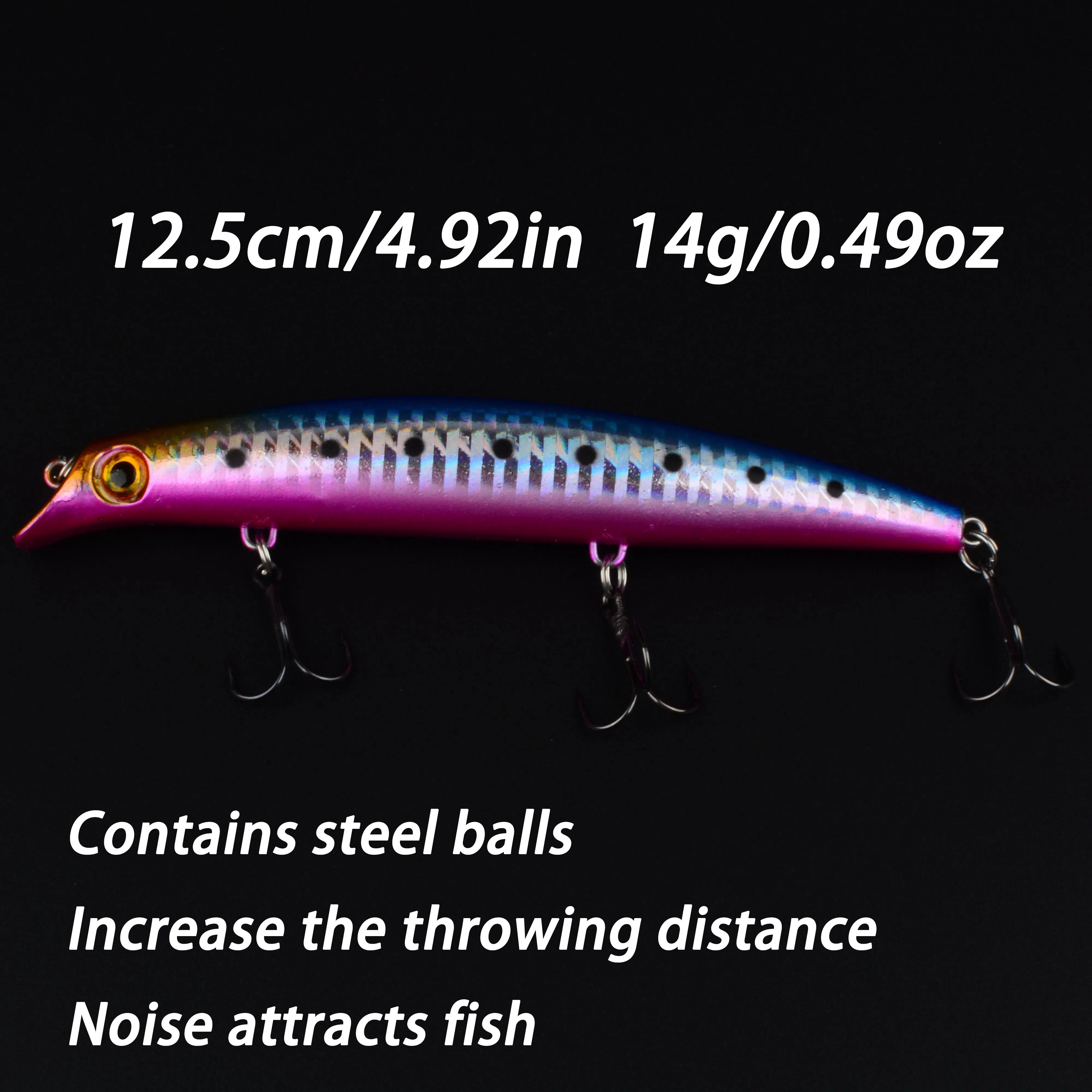 Señuelo Popper Topwater – Cebo duro artificial de superficie para spinning - imagen 4