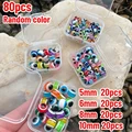 80pcs Mixed color