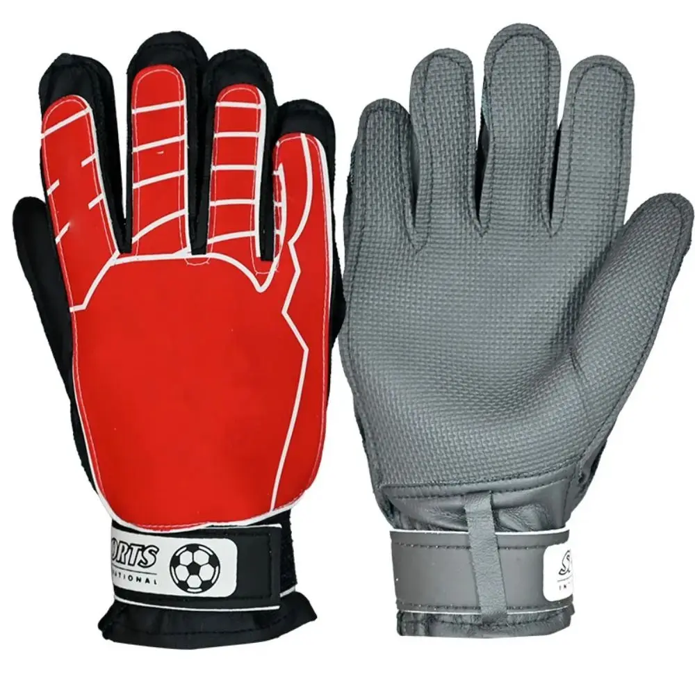 Guantes de portero profesionales con protección para los dedos PU