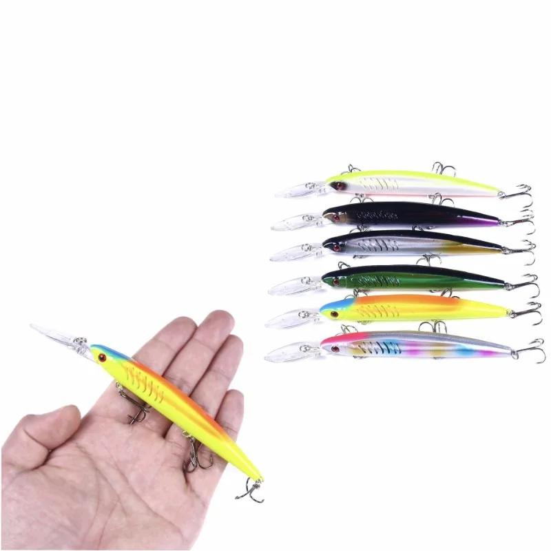 Señuelo mino de pesca en el mar, cebo de lengua larga, tabla que flota, hundimiento lento, cebo falso de Milo levitante, cebo de lápiz de mosca muerta - imagen 2