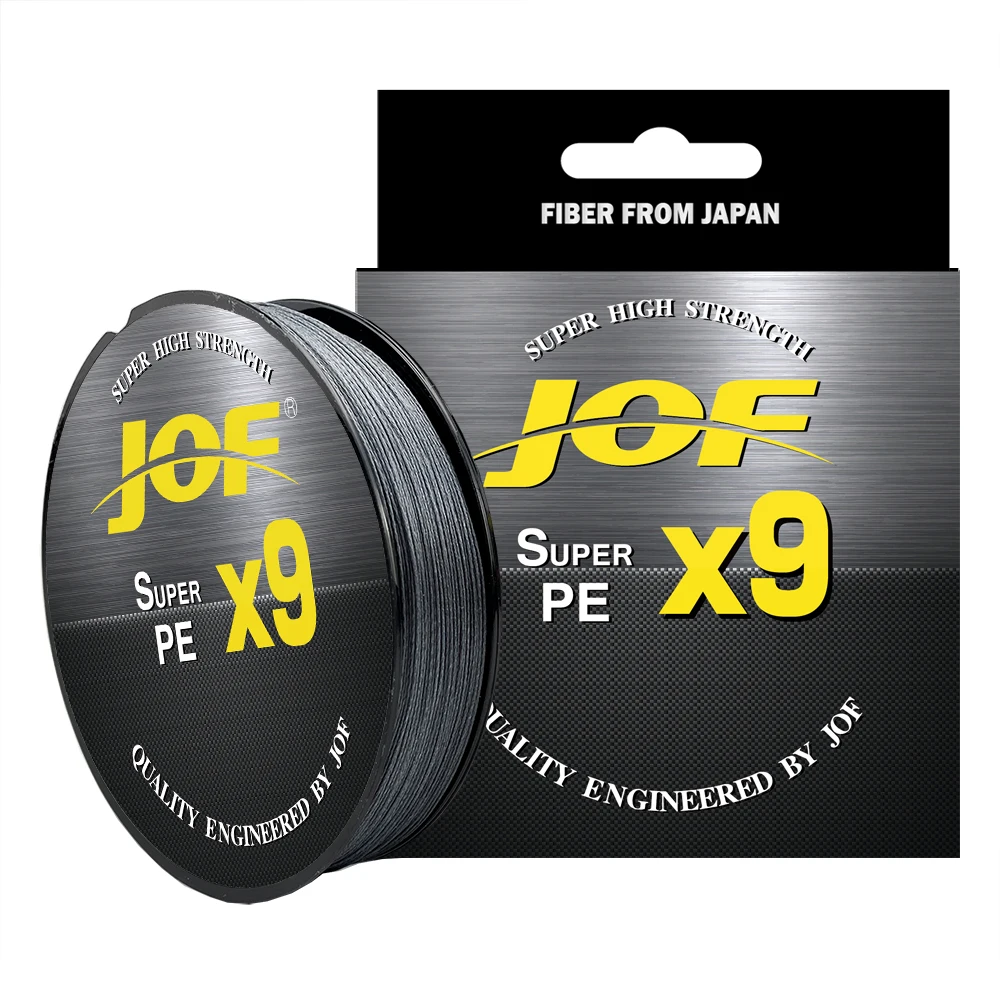 JOF-sedal de pesca trenzado de 12/9 hebras, 300M, multifilamento de carpa, señuelo, línea de pesca de fundición Pe - imagen 3