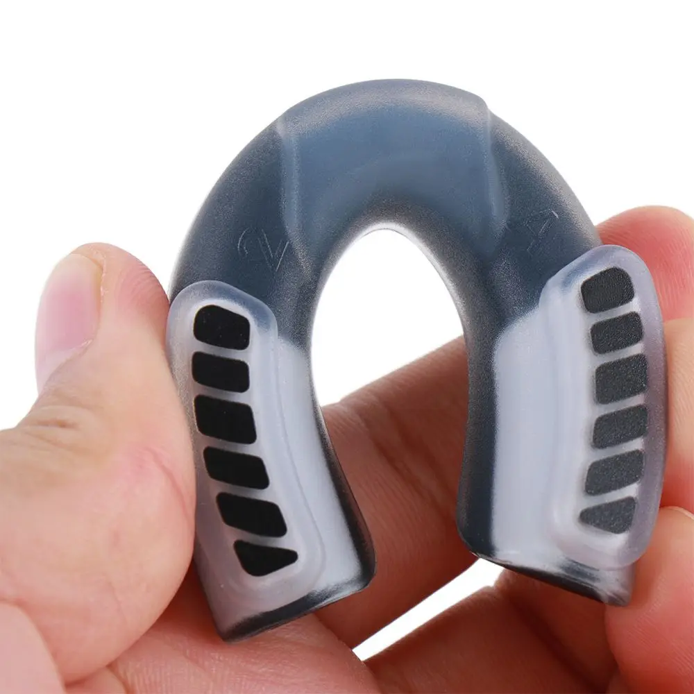 Protector bucal de boxeo para adultos, protector bucal de seguridad MMA, protector de dientes, cubiertas de dientes, tirantes deportivos - imagen 3
