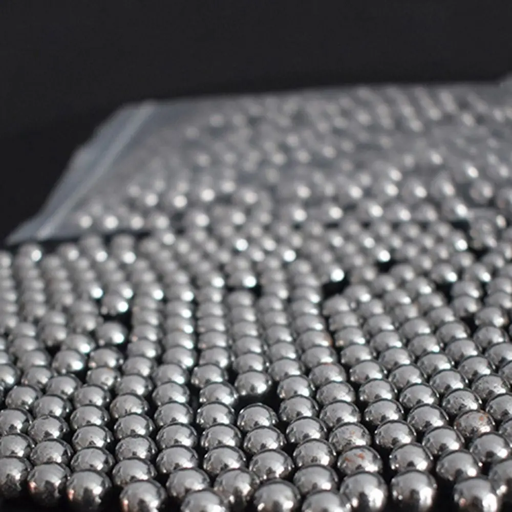 Bolas de rodamiento de acero inoxidable 304 a prueba de herrumbre, 25mm ~ 50mm, bolas de acero de superficie lisa, Mini rodamiento de bolas plateado, piezas de automóvil - imagen 4