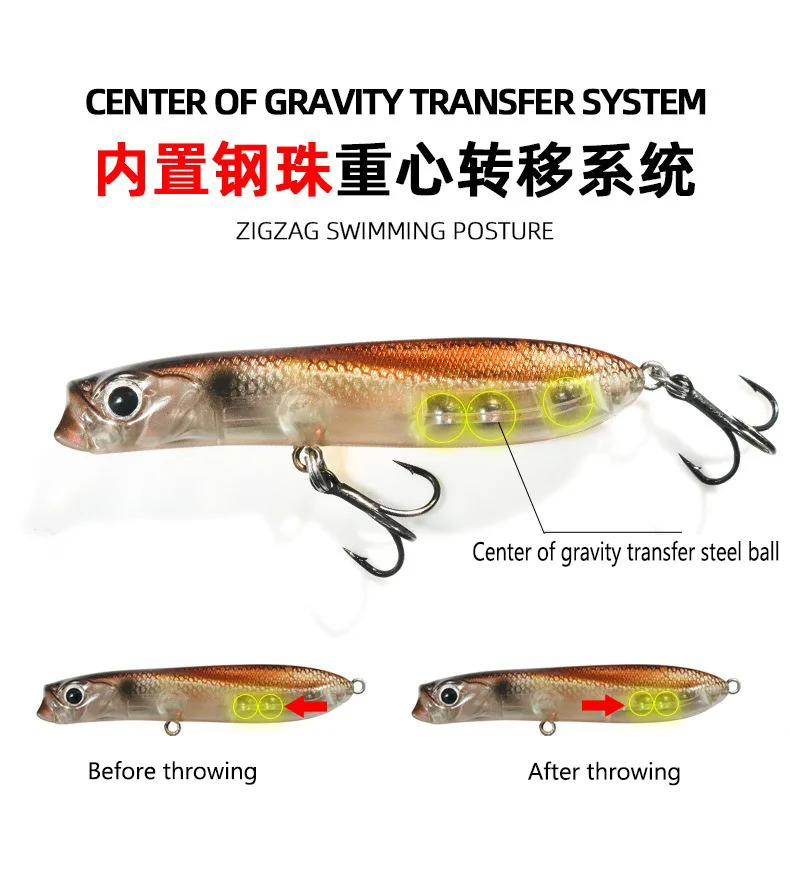 Colores disponibles del señuelo AJLURES