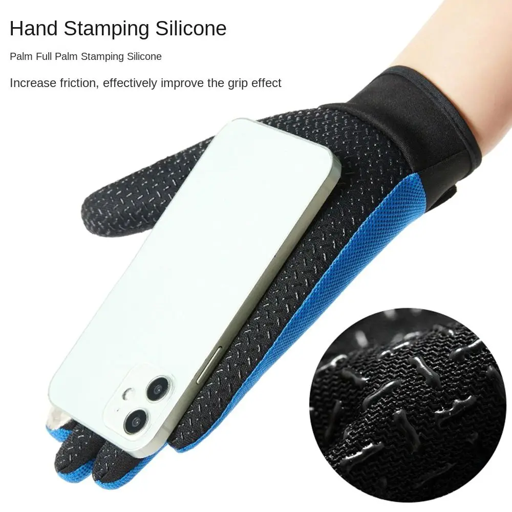 Guantes de pesca táctiles manga larga – Dedo completo unisex - imagen 5