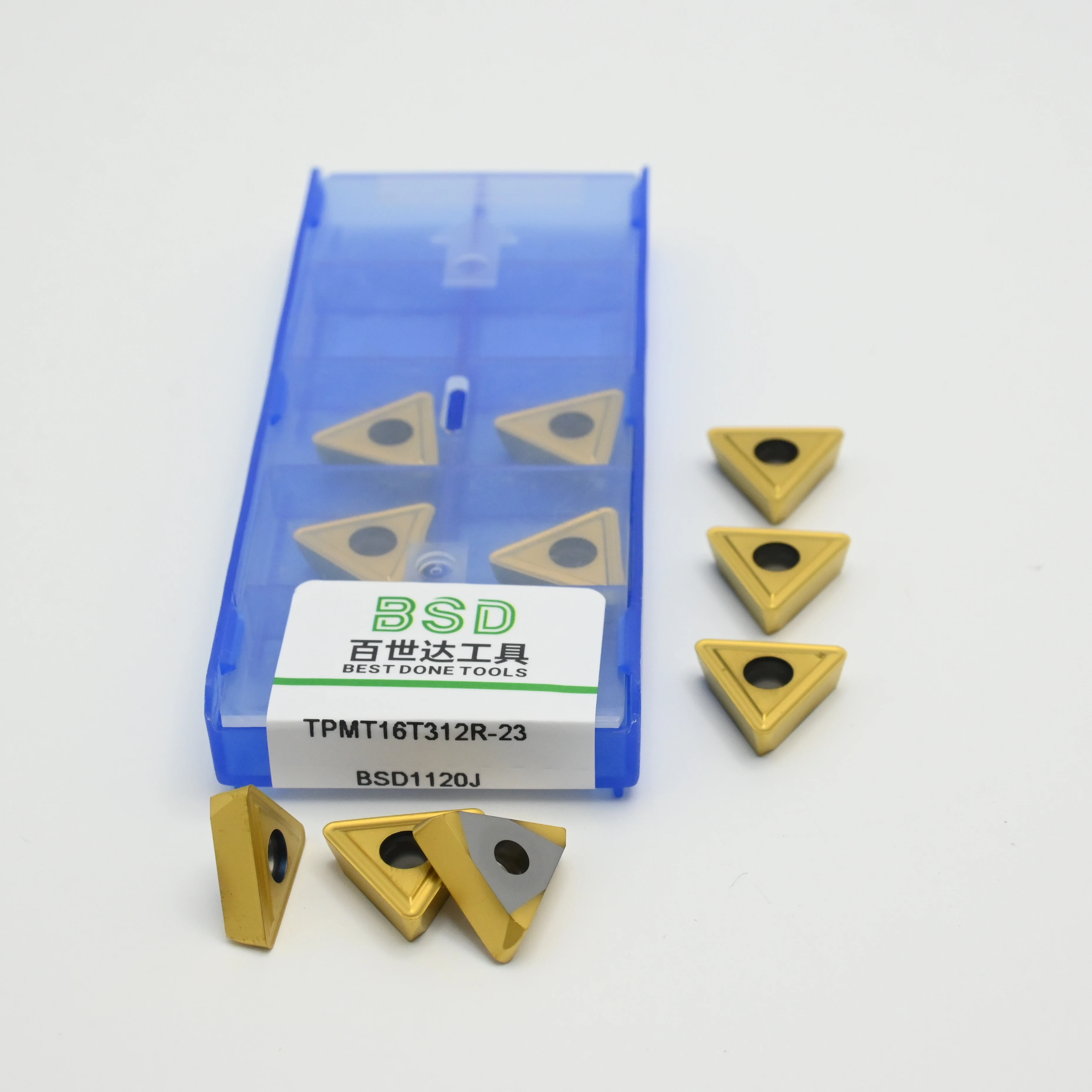 Inserto carburo BSD1120J para torneado CNC - imagen 2