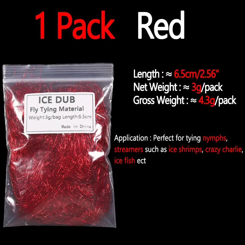 1 pack Red