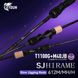 Caña Leydun SJ Hirame Slow Jigging para pesca en agua salada