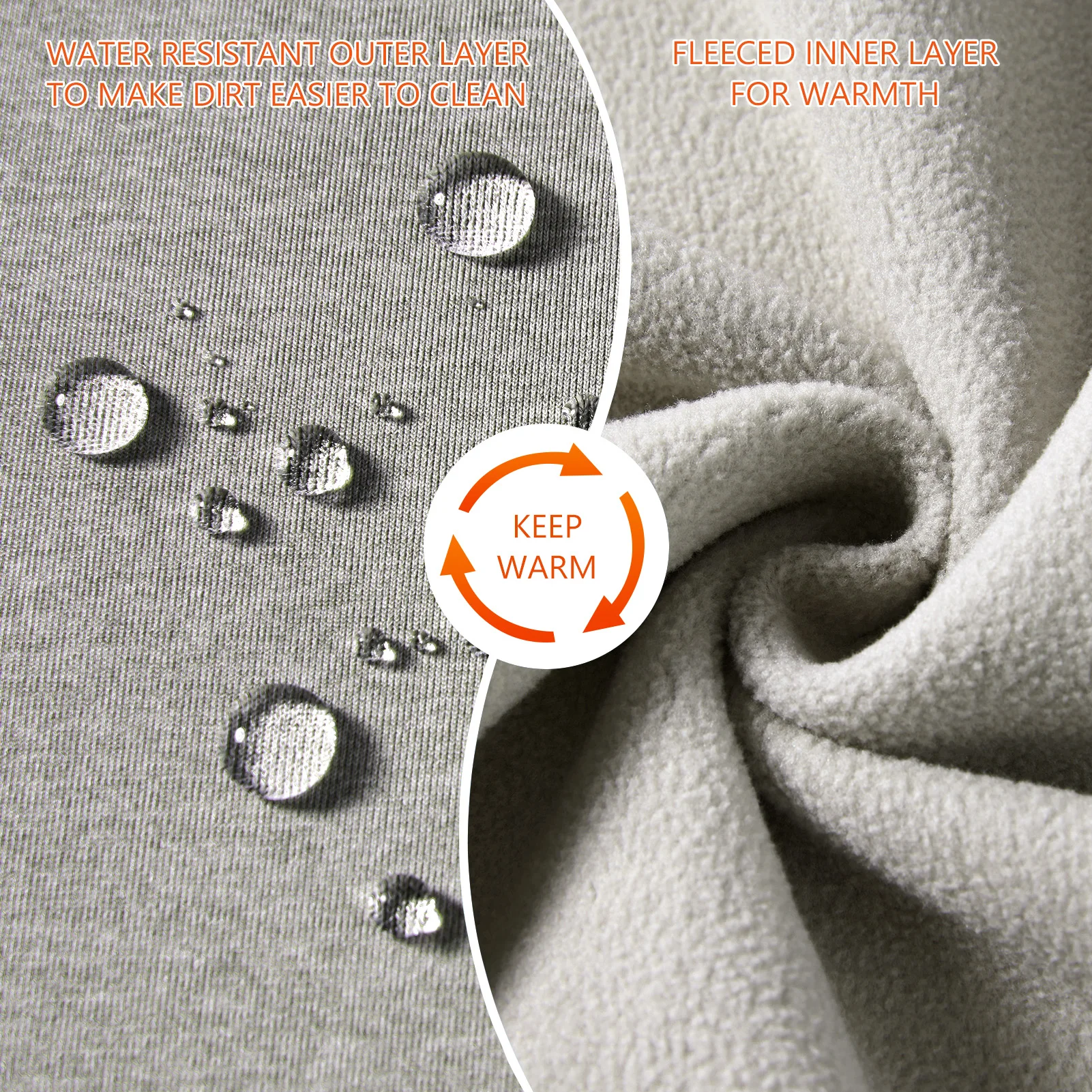 BASSDASH Sudadera con capucha de pesca de lana para mujer con polaina para el cuello Sudadera de senderismo resistente al agua - imagen 4