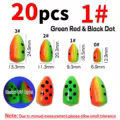20pcs Green RED 1
