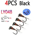 4pcs Black LY048