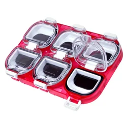 Bueno como MEIHO pesca al aire libre caja de aparejos de alta calidad señuelos ganchos caja de almacenamiento de cebos para accesorios de pesca de carpa lubina